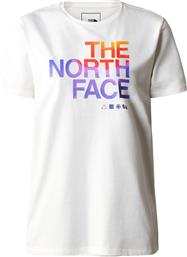 W FOUNDATION GRAPHIC TEE NF0A55B2Q4C-Q4C ΛΕΥΚΟ THE NORTH FACE