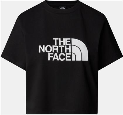 W S/S EASY RELAXED CROP TNF BLA (9000189396-4617) THE NORTH FACE