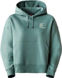WOMEN'S OUTDOOR GRAPHIC HOODIE NF0A8525I0F-I0F ΠΡΑΣΙΝΟ THE NORTH FACE