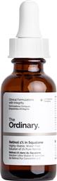 RETINOL 1% IN SQUALANE SERUM ΕΝΙΣΧΥΜΕΝΟΣ ΟΡΟΣ ΑΝΤΙΓΗΡΑΝΣΗΣ & ΕΝΥΔΑΤΩΣΗΣ ΚΑΤΑ ΤΩΝ ΛΕΠΤΩΝ ΓΡΑΜΜΩΝ & ΡΥΤΙΔΩΝ ΓΙΑ ΒΕΛΤΙΩΜΕΝΗ ΥΦΗ & ΕΠΙΔΕΡΜΙΔΑ ΛΕΙΑ & ΦΩΤΕΙΝΗ ΜΕ ΝΕΑΝΙΚΗ ΟΨΗ 30ML THE ORDINARY