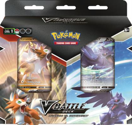 POKEMON V BATTLE DECK LYCANROC VS CORVIKNIGHT THE POKEMON