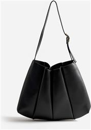 ΓΥΝΑΙΚΕΙΑ ΤΣΑΝΤΑ ΩΜΟΥ VEGAN ''HELENA'' - TMCOHLNN1 ΜΑΥΡΟ THEMOIRE