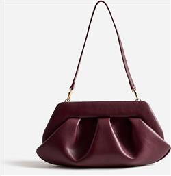 ΓΥΝΑΙΚΕΙΟ ΤΣΑΝΤΑΚΙ CLUTCH VEGAN ''EMERA'' - TMFW25EMRN120 ΜΠΟΡΝΤΟ THEMOIRE