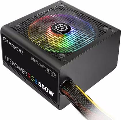 ΤΡΟΦΟΔΟΤΙΚΟ PC LITEPOWER RGB, 550W, NON MODULAR, ACTIVE PFC THERMALTAKE