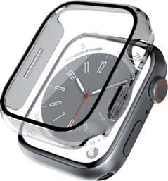 ΘΗΚΗ CRONG HYBRID WATCH CASE ΓΙΑ APPLE WATCH 45MM - CLEAR