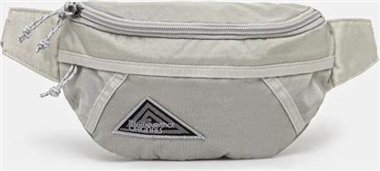 ΤΣΑΝΤΑ ΦΑΚΕΛΟΣ WASHED NYLON WAIST BAG ΧΡΩΜΑ: ΓΚΡΙ, TN243WBASB01 THISISNEVERTHAT