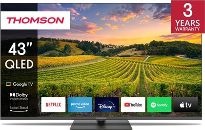 QLED 434K GOOGLE TV ΤΗΛΕΟΡΑΣΗ 43QG5C14 THOMSON