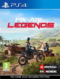 PS4 MX VS ATV : LEGENDS ( PS5 GAME IS INCLUDED FOR FREE) THQ NORDIC