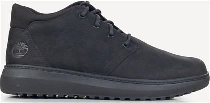 ΑΝΔΡΙΚΑ ΔΕΡΜΑΤΙΝΑ ΜΠΟΤΑΚΙΑ HUDSON 0A69Q5-W05 ΜΑΥΡΑ NUBUCK TIMBERLAND