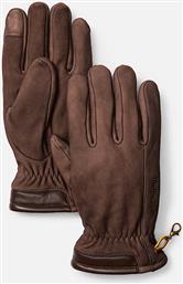 ΑΝΔΡΙΚΑ ΔΕΡΜΑΤΙΝΑ ΓΑΝΤΙΑ WINTER HILL NUBUCK GLOVE WITH TOUCH TIPS TB0A65ST-214 ΚΑΦΕ TIMBERLAND