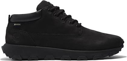 ΑΝΔΡΙΚΑ SNEAKERS - WINSOR PARK MID LACE UP WATERPROOF JET TIMBERLAND