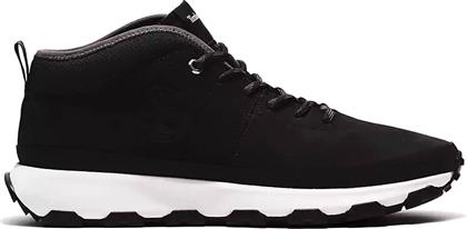 ΑΝΔΡΙΚΑ SNEAKERS - WINSOR TRAIL MID LACE UP JET TIMBERLAND