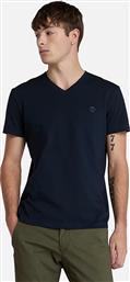 ΑΝΔΡΙΚΗ ΜΠΛΟΥΖΑ DUNSTAN RIVER V-NECK T-SHIRT TB0A2BPT-Z02 ΜΠΛΕ TIMBERLAND