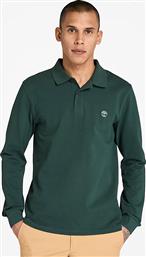 ΑΝΔΡΙΚΗ ΜΠΛΟΥΖΑ LS MILLERS RIVER PIQUE POLO TB0A6VD2317 ΠΡΑΣΙΝΟ TIMBERLAND