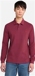 ΑΝΔΡΙΚΗ ΜΠΛΟΥΖΑ LS MILLERS RIVER PIQUE POLO TB0A6VD2648 ΜΠΟΡΝΤΟ TIMBERLAND