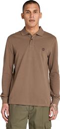 ΑΝΔΡΙΚΗ ΜΠΛΟΥΖΑ LS MILLERS RIVER PIQUE POLO TB0A6VD2BK0 ΚΑΦΕ TIMBERLAND