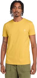 ΑΝΔΡΙΚΗ ΜΠΛΟΥΖΑ SS DUNSTAN RIVER JERSEY CREW TEE SLIM TB0A2BPREG4 ΚΙΤΡΙΝΟ TIMBERLAND