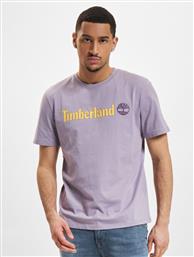 ΑΝΔΡΙΚΗ ΜΠΛΟΥΖΑ T-SHIRT LINEAR LOGO TB0A5UPQEG7 ΜΩΒ TIMBERLAND