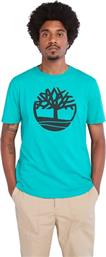 ΑΝΔΡΙΚΗ ΜΠΛΟΥΖΑ T-SHIRT RIVER TREE LOGO ORGANIC COTTON A2C2R-Ε34 ΣΜΑΡΑΓΔΙ TIMBERLAND