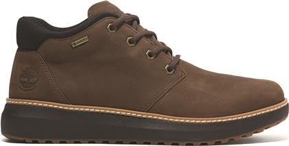 ΑΝΔΡΙΚΟ ΜΠΟΤΑΚΙ ΑΔΙΑΒΡΟΧΟ HUDSON ROAD MID LACE GTX CHUKKA NUBUCK TB0A6A8NW07 ΚΑΦΕ TIMBERLAND