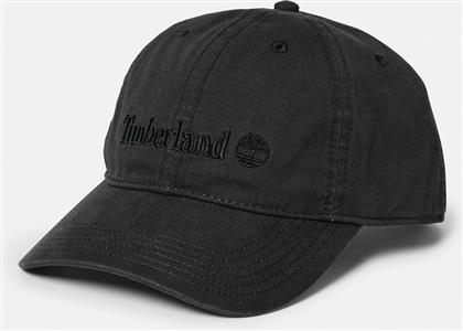 ΑΝΔΡΙΚΟ ΚΑΠΕΛΟ COOPER HILL EMBROIDERED BASEBALL CAP TB0A65QX001 ΜΑΥΡΟ TIMBERLAND