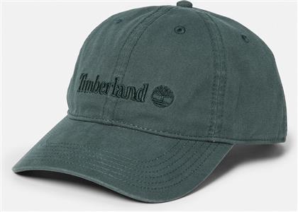 ΑΝΔΡΙΚΟ ΚΑΠΕΛΟ COOPER HILL EMBROIDERED BASEBALL CAP TB0A65QX317 ΠΡΑΣΙΝΟ TIMBERLAND