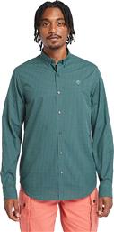 ΑΝΔΡΙΚΟ ΠΟΥΚΑΜΙΣΟ BUTTON DOWN ΜΕ ΚΑΡΟ ΣΧΕΔΙΟ REGULAR FIT ''LS SUNCOOK RIVER'' - TB0A2BQ5CM41 ΠΡΑΣΙΝΟ TIMBERLAND