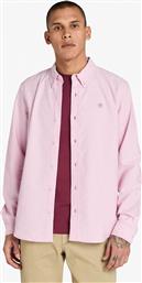 ΑΝΔΡΙΚΟ ΠΟΥΚΑΜΙΣΟ OXFORD BUTTON DOWN ΜΕ ΚΕΝΤΗΜΕΝΟ ΛΟΓΟΤΥΠΟ SLIM FIT - TB0A6GPNEYW1 ΡΟΖ TIMBERLAND