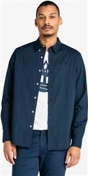 ΑΝΔΡΙΚΟ ΠΟΥΚΑΜΙΣΟ POPLIN BUTTON DOWN ΜΕ ΚΕΝΤΗΜΕΝΟ ΛΟΓΟΤΥΠΟ REGULAR FIT - TB0A6GRH4331 ΜΠΛΕ ΣΚΟΥΡΟ TIMBERLAND από το NOTOS