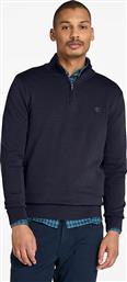 ΑΝΔΡΙΚΟ ΠΟΥΛΟΒΕΡ LS WILLIAMS RIVER COTTON YD 1/4 ZIP SWEATER REGULAR TB0A2BMXZ02 ΜΠΛΕ TIMBERLAND