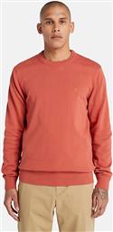 ΑΝΔΡΙΚΟ ΠΟΥΛΟΒΕΡ LS WILLIAMS RIVER COTTON YD CREW SWEATER REGULAR TB0A2BMM-DV5 ΠΟΡΤΟΚΑΛΙ TIMBERLAND