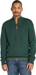 ΑΝΔΡΙΚΟ ΠΟΥΛΟΒΕΡ WILLIAMS RIVER TEXTURED 1/4 ZIP SWEATER TB0A5M8P317 ΠΡΑΣΙΝΟ TIMBERLAND
