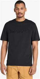 ΑΝΔΡΙΚΟ T-SHIRT ΜΕ ΑΝΑΓΛΥΦΟ ΛΟΓΟΤΥΠΟ AUTHENTIC FIT ''HAMPTON'' - TB0A6VPE0011 ΜΑΥΡΟ TIMBERLAND