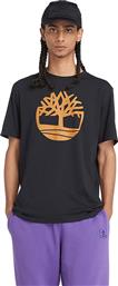 ΑΝΔΡΙΚΟ T-SHIRT ΜΕ LOGO PRINT ''KENNEBEC RIVER TREE'' - TB0A2C2RP561 ΜΑΥΡΟ TIMBERLAND