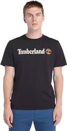 ΑΝΔΡΙΚΟ T-SHIRT ΜΕ LOGO PRINT '' LINEAR LOGO'' - TB0A5UPQ0011 ΜΑΥΡΟ TIMBERLAND