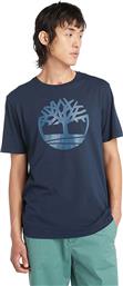 ΑΝΔΡΙΚΟ T-SHIRT ΜΕ LOGO PRINT REGULAR FIT ''KENNEBEC RIVER'' - TB0A2C2RZ021 ΜΠΛΕ ΣΚΟΥΡΟ TIMBERLAND