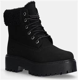 ΜΠΟΤΑΚΙΑ STONE STREET ΧΡΩΜΑ: ΜΑΥΡΟ, TB0A2PU6W051 TIMBERLAND