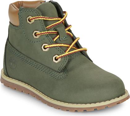 ΜΠΟΤΕΣ POKEY PINE MID LACE UP WITH ZIP TIMBERLAND από το SPARTOO