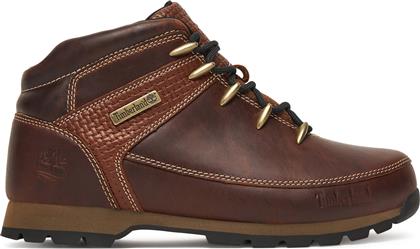 ΜΠΟΤΙΝΙΑ EURO SPRINT MID LACE TB0A2K84EIU1 ΚΑΦΕ TIMBERLAND
