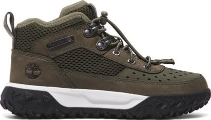 ΜΠΟΤΙΝΙΑ GS MOTION 6 LTHR SUPER OX TB0A67AVA581 ΠΡΑΣΙΝΟ TIMBERLAND