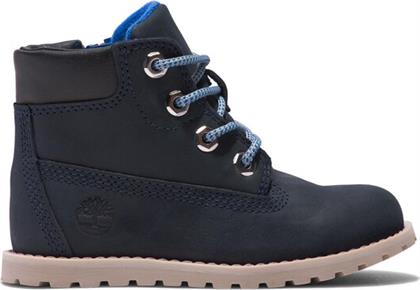 ΜΠΟΤΙΝΙΑ POKEY PINE 6IN BOOT WITH TB0A2N9N0191 ΣΚΟΥΡΟ ΜΠΛΕ TIMBERLAND