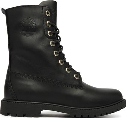 ΜΠΟΤΙΝΙΑ PREMIUM 8 INCH LACE UP WP TB0A43MXW021 ΜΑΥΡΟ TIMBERLAND