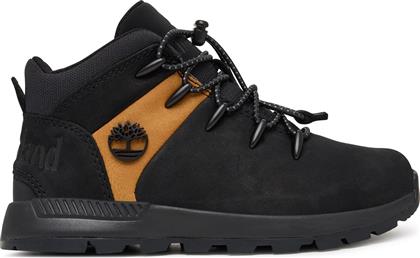 ΜΠΟΤΙΝΙΑ SPRINT TREKKER MID BUNGEE TRAINER TB0A6BXDEMJ1 ΜΑΥΡΟ TIMBERLAND