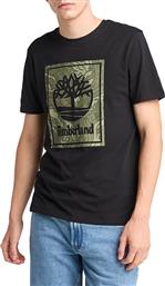 CAMO SHORT SLEEVE TEE TIMBERLAND από το SHOPPING HOUSE