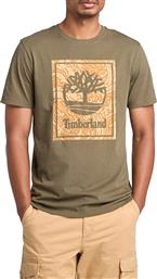 CAMO SHORT SLEEVE TEE TIMBERLAND από το SHOPPING HOUSE