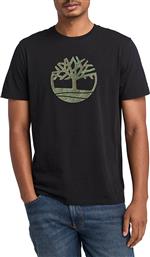 CAMO TREE LOGO SHORT SLEEVE TEE TIMBERLAND από το SHOPPING HOUSE