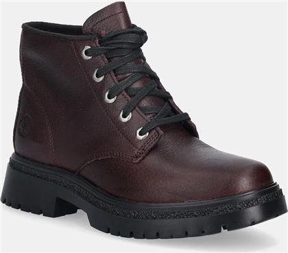 ΔΕΡΜΑΤΙΝΑ WORKERS CAMBRIA VALLEY MID ΧΡΩΜΑ: ΜΠΟΡΝΤΟ, TB0A42B8EIW1 TIMBERLAND