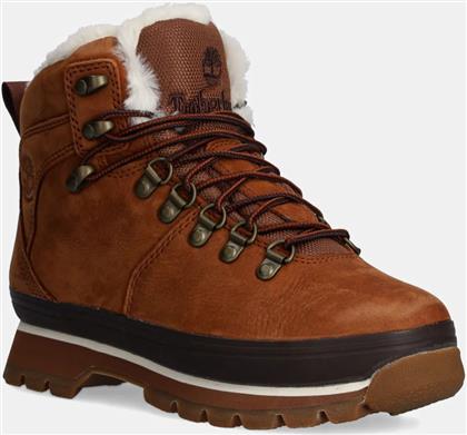 ΔΕΡΜΑΤΙΝΑ WORKERS EURO HIKER ΧΡΩΜΑ: ΚΑΦΕ, TB1A2KE7F131 TIMBERLAND