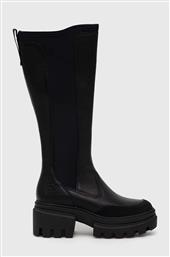 ΔΕΡΜΑΤΙΝΕΣ ΜΠΟΤΕΣ EVERLEIGH BOOT TALL ΓΥΝΑΙΚΕΙΕΣ, ΧΡΩΜΑ: ΜΑΥΡΟ, TB0A5YMR0151 F3TB0A5YMR0151 TIMBERLAND