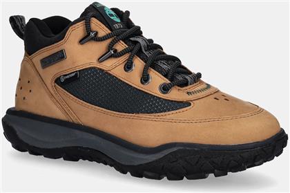 ΔΕΡΜΑΤΙΝΕΣ ΜΠΟΤΕΣ ΠΕΖΟΠΟΡΙΑΣ TIMBERCUSH MOTION 7 MID ΧΡΩΜΑ: ΚΑΦΕ, TB0A2NDCEM51 TIMBERLAND